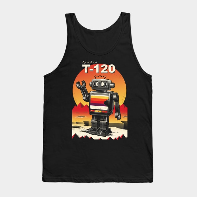 VHS Bot Tank Top by Vincent Trinidad Art